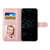 For Realme C75 / V60 Pro Stitching Calf Texture Buckle Leather Phone Case(Rose Gold)