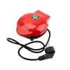 350W Mini Donut Maker Machine Can Make 3 Doughnuts 220V EU Plug(Red)