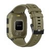 HAMTOD T3 1.95 inch Three Defenses Sport Smart Watch, Support BT Call / Sport Modes / Sleep / Heart Rate / Blood Oxygen / Blood Pressure Monitoring(Army Green)