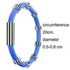 ZD-06 Wireless Silicone Anti-Static Bracelet Sports Bracelet(White)
