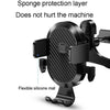 Carbon Fiber Automotive Phone Holder Car Navigation Bracket Telescopic Model, Specification: Air Outlet(Love Model)