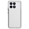 For Redmi K70 Candy PC Hybrid TPU Shockproof Phone Case(White)