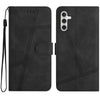 For Samsung Galaxy A56 5G Skin-feel Stitching Leather Phone Case(Black)