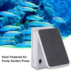 Solar Air Pump for Aquarium, 5V USB, Battery, US Plug