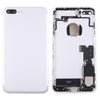 iPhone 7 Plus Silver Battery Back Cover with Card Tray