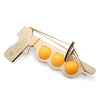 Wooden DIY Table Tennis Elastic Model Children Physical Science Experiment Assembly Toy(Elastic Model)