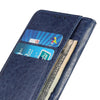 For Alcatel 3X 2020 Magnetic Crazy Horse Texture Horizontal Flip Leather Case with Holder & Card Slots & Wallet(Blue)