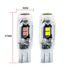 4pcs T10 DC12V /  0.84W / 0.07A / 150LM Car Clearance Light 5LEDs SMD-3030 Lamp Beads with lens (Red Light)