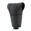 Universal Nonslip Breathable Genuine Leather Car Gear Shift Knob Cover(Black)