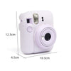 For Fujifilm Instax Mini 12 Soft Shell Camera Bag Storage Silicone Case(Glitter Pink)