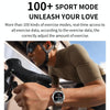 LEMFO T95 1.52 inch IPS Screen 2 in 1 Bluetooth Earphone Smart Watch Support Health Monitoring(Silver)