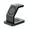 S6 3 In 1 Multi-function Magnetic Wireless Charger Stand for iPhone & iWatch & AirPods(Black)