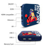 Arcade Box 64G Wireless Video Game Machine Box 4K HD Display For PS1/PSP/N64/DC, US Plug