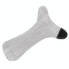 Universal Nonslip Breathable Genuine Leather Car Gear Shift Knob Cover(Grey)