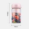LL-GZ19 Juicer Rechargeable Household Mini Juice Cup Portable Student Dormitory Small Electric Juice Cup(Pink)