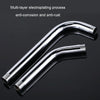 Top Spray Rod Shower Tube Stainless Steel Shower Outlet Pipe Elbow, Size: 39cm