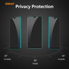 For Xiaomi Redmi Note 8 Pro ENKAY Hat-Prince 0.26mm 9H 6D Privacy Anti-spy Full Screen Tempered Glass Film
