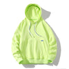 Men Lose Solid Color Sweatshirt, Color: Fruit Green(XL)