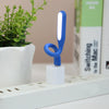 6LEDs USB Interface Flexible Reading Light with US Power Adapter