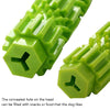Large Green Dog Toothbrush Toy with Treat Dispenser - TPR