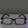 UV Protection White Resin Lens Reading Glasses with Currency Detecting Function, +2.50D