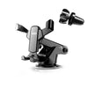 MCZBAO Car Gravity Cell Phone Holder Automotive Multifunctional Mirror Telescopic Navigation Mount, Size: 2 In 1(Black)