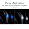 OPEN Reflective Tape Warning Mark Bicycle Accessories Car Door Stickers(White)