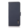 For Xiaomi Redmi K70 KHAZNEH Side-Magnetic Litchi Genuine Leather RFID Phone Case(Blue)