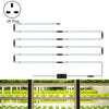 LED Plant Lamp Household Full Spectral Filling Hard Lamp Strip, Style: 30cm 11 Head(Sun Light UK Plug)