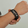 OPK PH1588 Personalized Retro Stainless Steel Lion Accessory Multi-Layer Braided Leather Bracelet