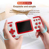 A12 3.0-Inch HD Colorful Screen Retro Handheld Game Console With 666 Built-In Games, Model: Double Black Blue