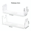 2pcs YX021-3 Acrylic Swiss Army Knife Display Knife Holder