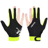 BOODUN M050912 Thin Breathable Men and Women Billiards Three Finger Single Gloves, Size:L(Dark Yellow)