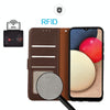 For Asus ROG Phone 7 KHAZNEH Litchi Texture Leather RFID Phone Case(Brown)