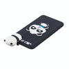 For Huawei P10 3D Cartoon Pattern Shockproof TPU Protective Case(Blue Bow Panda)