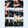 Car Air Outlet Rotatable Snap-on Base Mobile Phone Navigation Bracket(Black)