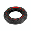For Ninebot Max G30 10 X 2.5 Inch  (60/70-6.5) Scooter Solid Rubber Tire Red Line