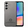 For Samsung Galaxy A33 5G Twill Fabric Leather Skin Back Phone Case(Gray)