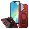 For Samsung Galaxy A16 5G Shield Frame Holder MagSafe Phone Case(Red)