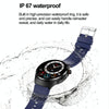 TK25 1.39-inch IP67 Waterproof Sports Health Monitoring Smart Bluetooth Calling Watch(Blue Silicone)