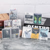 100pcs /Pack Luggage Shape Packaging Box PVC Transparent Package Box For Watch Case Lens Film, Spec: 4