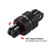 PULUZ 360 Degree Rotation CNC Swivel Pivot Extension Arm Tripod Mount for GoPro, Insta360, DJI and Other Action Cameras