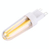 4W Filament Light Bulb, G9 PC Material Dimmable 4 LED, AC 220-240V(Warm White)