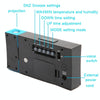 8290 Electronic Colour Screen Weather Clock Weather Forecast Projection Clock Rotatable Digital Clock Without USB Cable