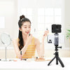 PULUZ 1/4 inch Screw Adjustable ABS Action Camera Tripod Adapter (Black)