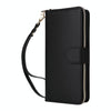 For iPhone 12 / 12 Pro Nine-card Slots Zipper Wallet Bag Leather Phone Case(Black)