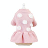 Pink Dog Skirt, Small (1.25-8kg), Pomeranian/Bichon, Warm