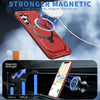 For Samsung Galaxy A16 5G Frosted MagSafe Holder Phone Case(Red)