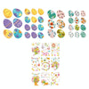 3 Packs Easter Egg Cartoon Glass Window Decoration Wall Sticker, Specification: Combination 5