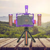 For Sony A7R5 / A7M4 PULUZ Metal Camera Cage Stabilizer Rig with Handle (Purple)